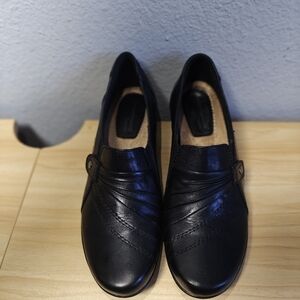 Earth Origins By Earth Women's Black Flats Slip-On Loafe Size 9M